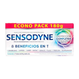 CRE. SENSODYNE PROT COMPL ECONOPACK 180G          