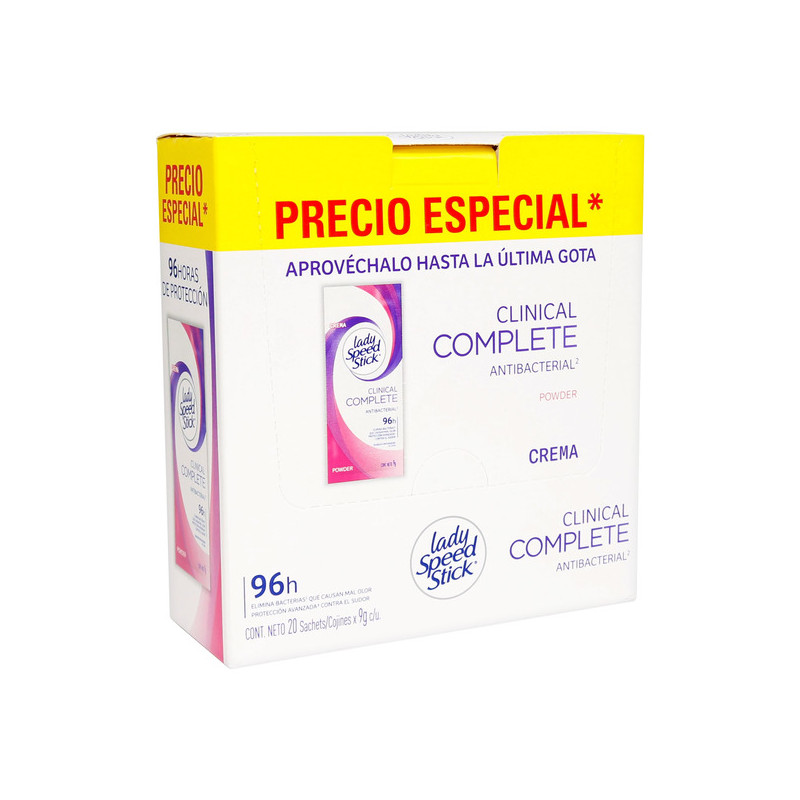 DTE.LADY CREMA CLI.COM.POWE.20SBS 9G P.E