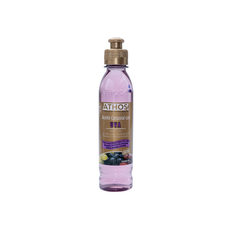 ACEITE CORPORAL ATHOS UVA 250 ML