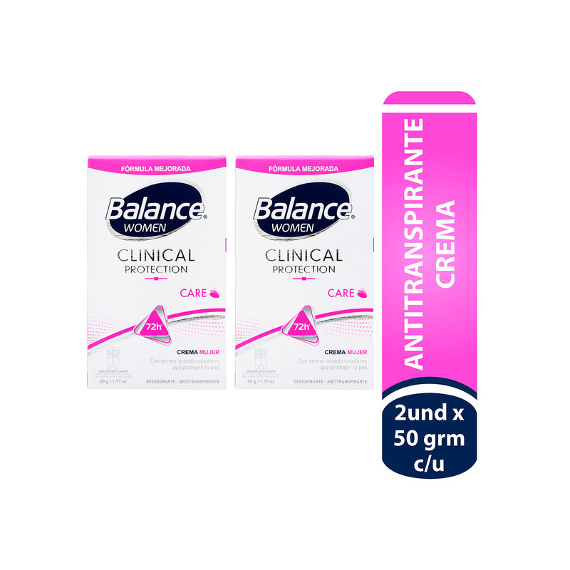 2 DTE.BALANCE CREM.CLIN.PROT.50GR M