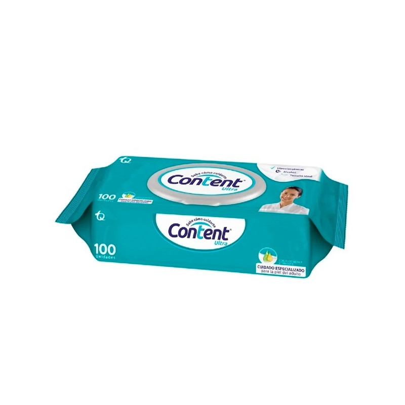 TOA HUMEDA CONTENT ULTRASEC PAQ 100 UND