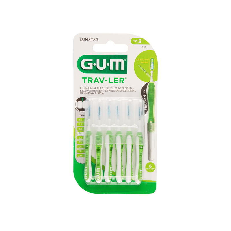 CEP.GUM INTER.PROXABRUSH F.CONICO 6 UNDS