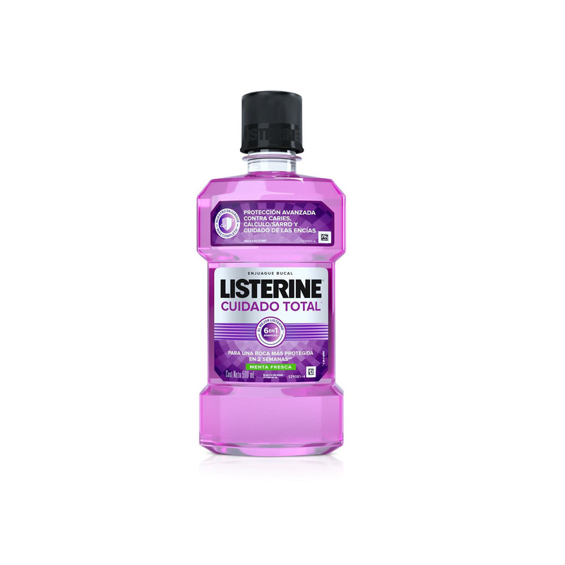 LISTERINE CUIDADO TOTAL 500 ML