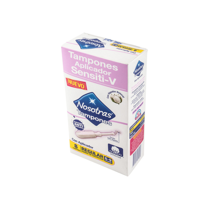 TAMPON NOS.C.APLI.REG.SENSITI-V 8 UND