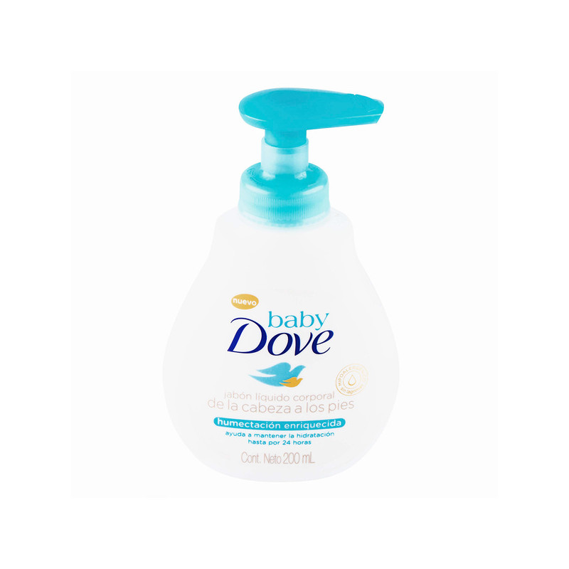 JABON DOVE BABY LIQUIDO HUMEC.ENRI.200ML