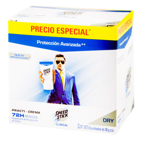 DTE.MENN.S.S.CLIN.PR.CREMA 30GR 6UND P.E