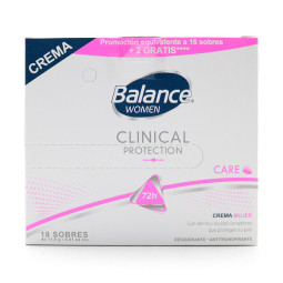 DTE BALANCE CREM CLIN CARE WOM 18 SBS