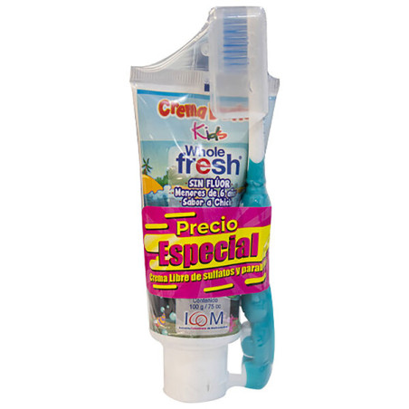 ( ) CRE.DEN.KIDS S WHOLE FRESH 100GR CEP.