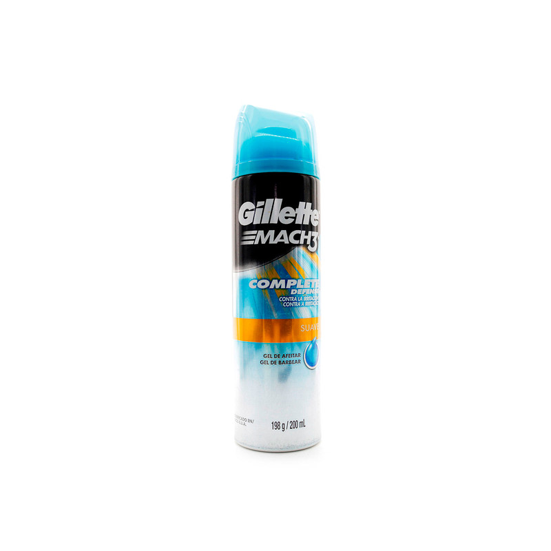 GEL DE AFEITAR MACH3 SUA.IRRITATION 198G