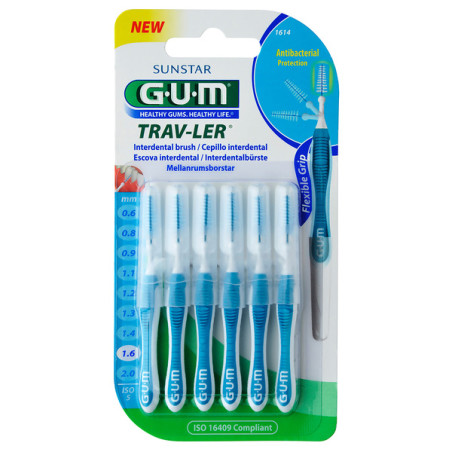 CEP.GUM INTER.PROXABRUSH M.CONICO 6 UNDS