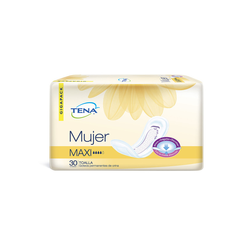 TOA.TENA MUJER MAXI 30 UND