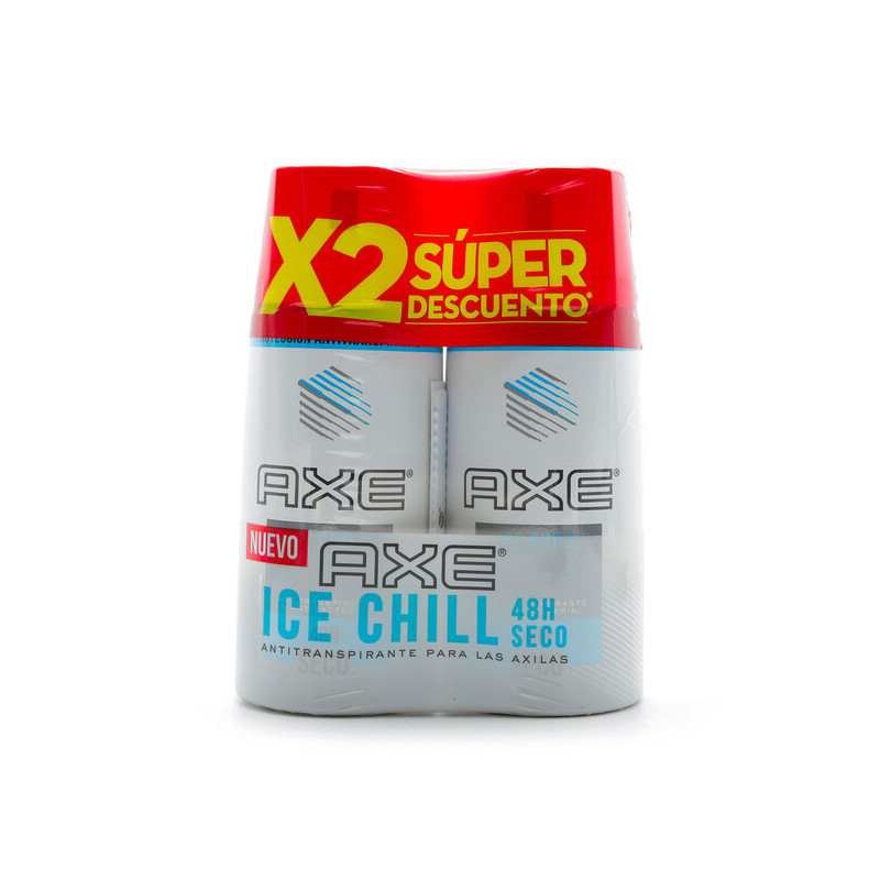 2 DTE AXE SECO SPRAY ICE CHILL 152 ML
