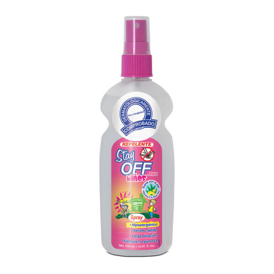 REPELENTE STAY OFF SPRAY NINOS 120 ML