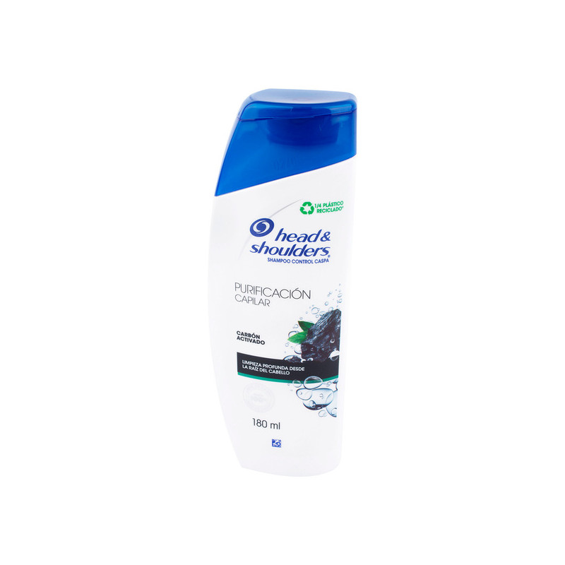 CHA. HEAD-SHOUL. PUR.CAP.CARBON A.180 ML