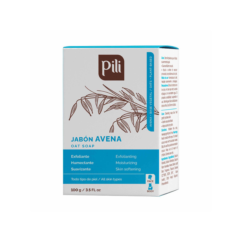 JABON AVENA PILI 100 GR
