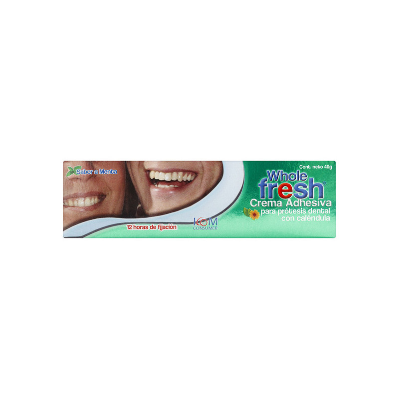 ( ) CRE.ADH WHOLEFRESH MENTA 40 GR ICOM