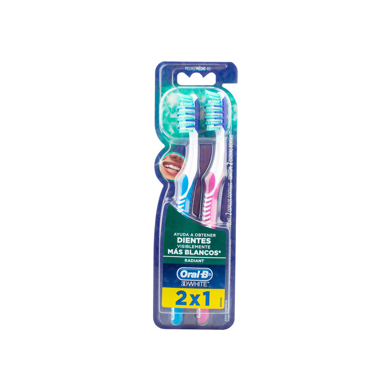 CEP.ORAL-B ADVANTAGE 3 EN 1 40 MEDIO 2X1