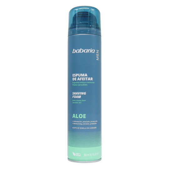 ESPUMA DE AFEITAR BABARIA ALOE 300 ML