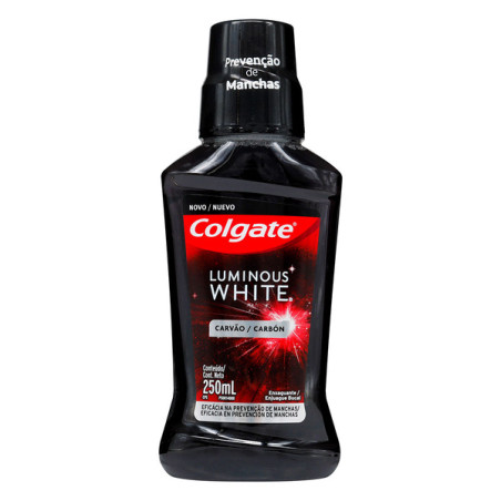 ENJ.COLGATE LUMINOUS WHITE CARBON 250 ML