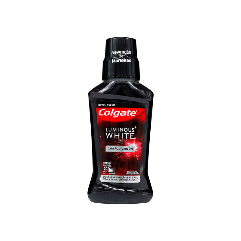 ENJ.COLGATE LUMINOUS WHITE CARBON 250 ML