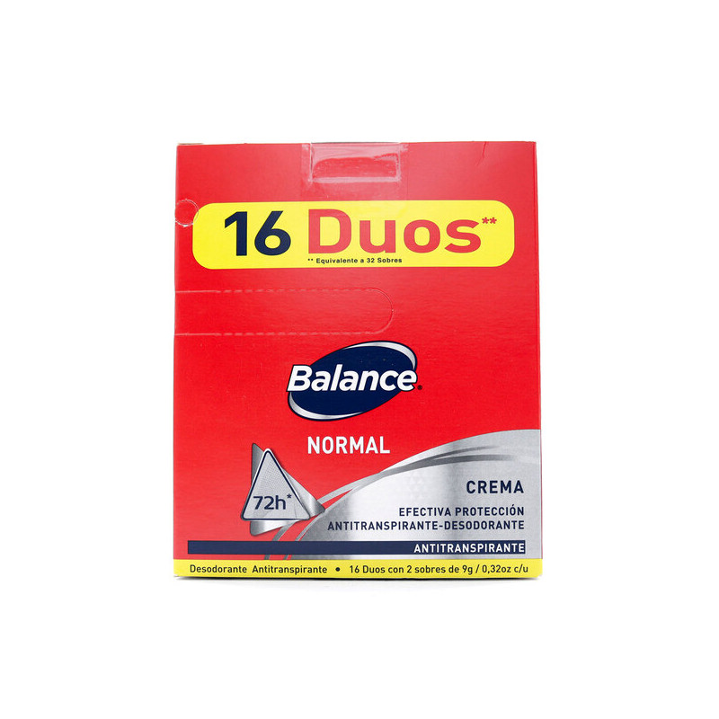 DTE BALANCE CREM NORMAL DUO 16 SOBRES