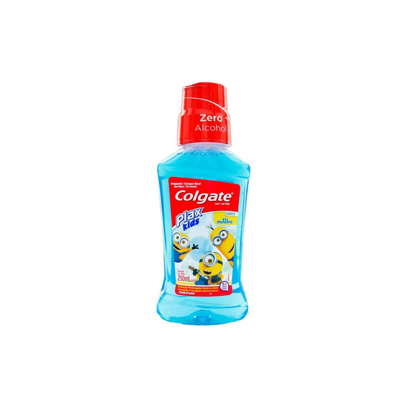 ENJUAGUE COLGATE PLAX KIDS MINIONS 250ML