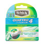 REP.SCHICK 4 QUATTRO TITANIUM 2 UND