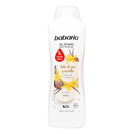 GEL DE BANO COCO-VAINILLA BABARIA 1000ML