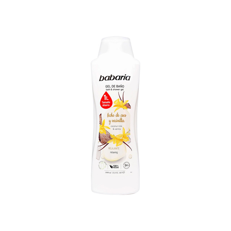 GEL DE BANO COCO-VAINILLA BABARIA 1000ML