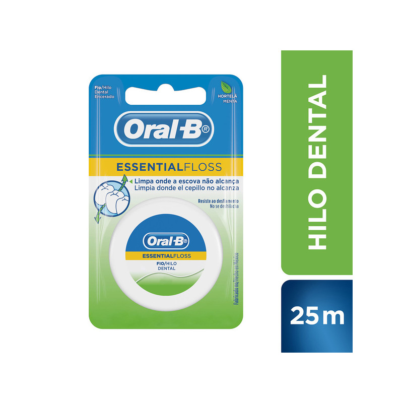 SEDA DENTAL ORAL-B ESS.FLOSS MENTA 25MTS