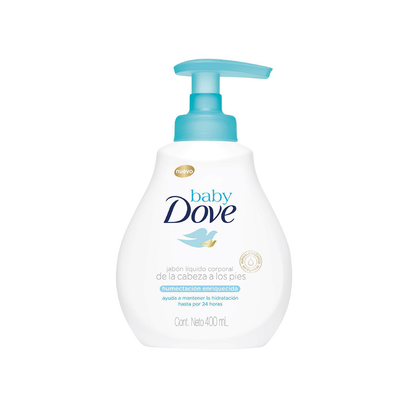 JABON DOVE BABY LIQUIDO HUMEC.ENRI.400ML
