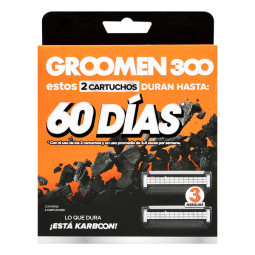 REP.MAQ.AFEITAR GROOMEN 300 2 UNDS(SF)
