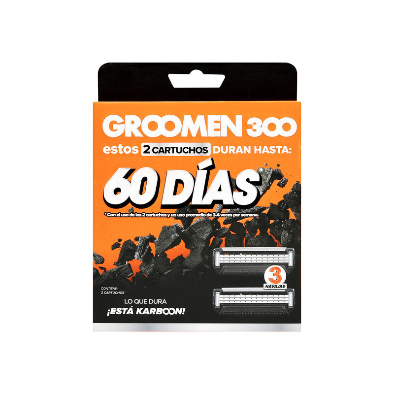 REP.MAQ.AFEITAR GROOMEN 300 2 UNDS(SF)