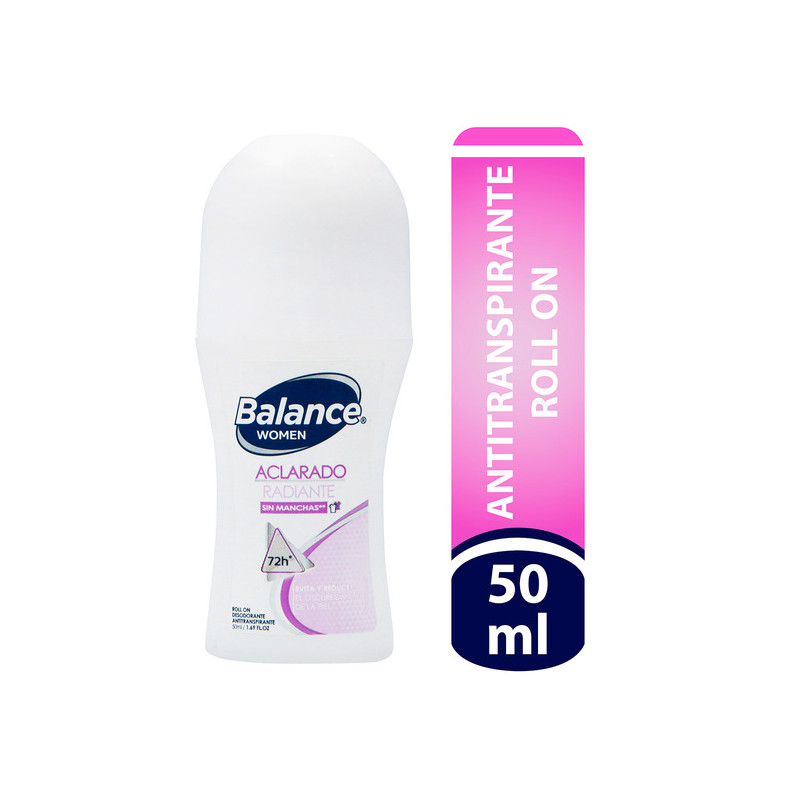 DTE BALANCE ROLLON ACLA.RADIANT WOM 50ML