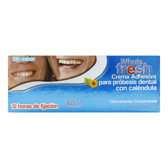 ( ) CRE.ADH WHOLEFRESH SIN SABOR 25 GR ICOM