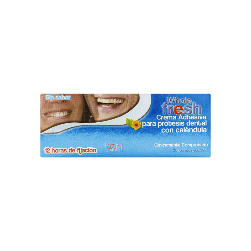 ( ) CRE.ADH WHOLEFRESH SIN SABOR 25 GR ICOM