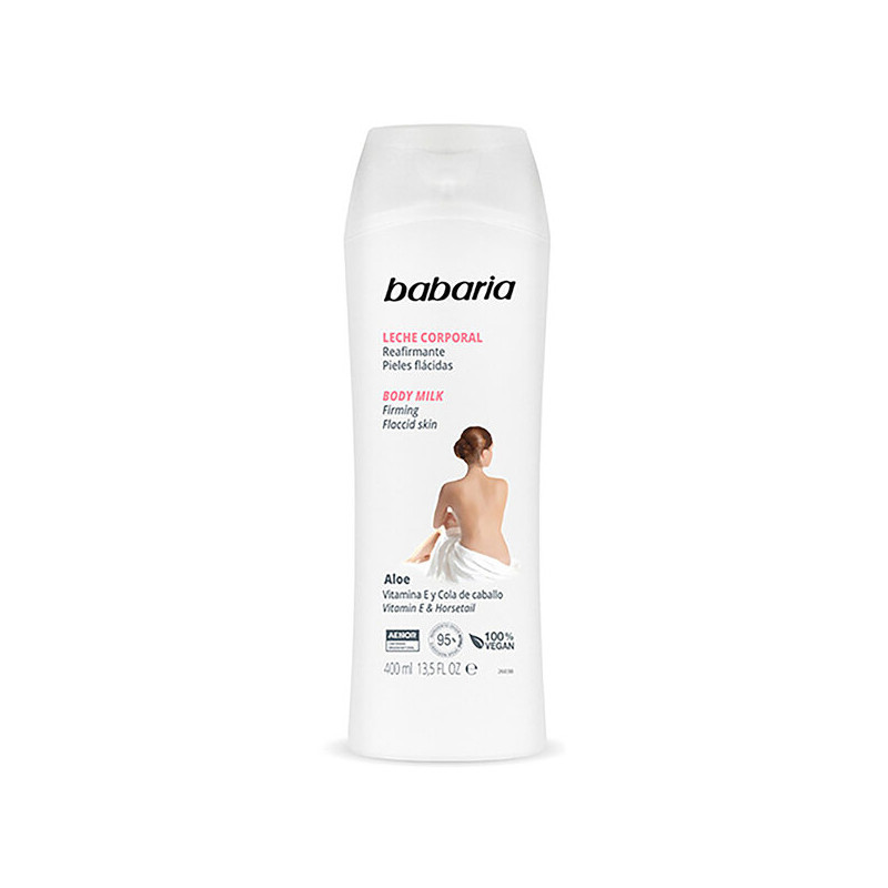 CREMA BABARIA BODY MILK REAFIR. 400 ML