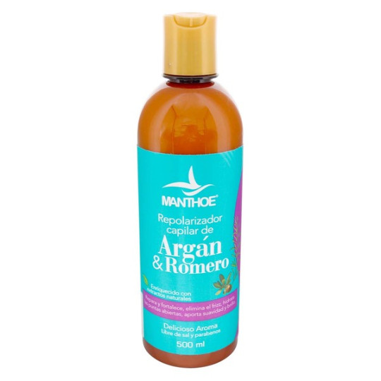 MANTHOE REPOLARIZADOR ARGAN ROMERO 500ML
