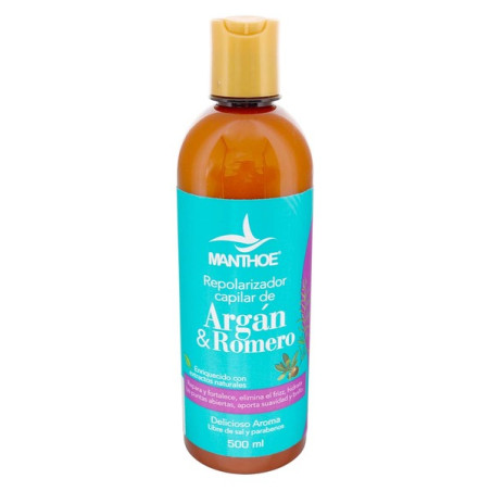 MANTHOE REPOLARIZADOR ARGAN ROMERO 500ML