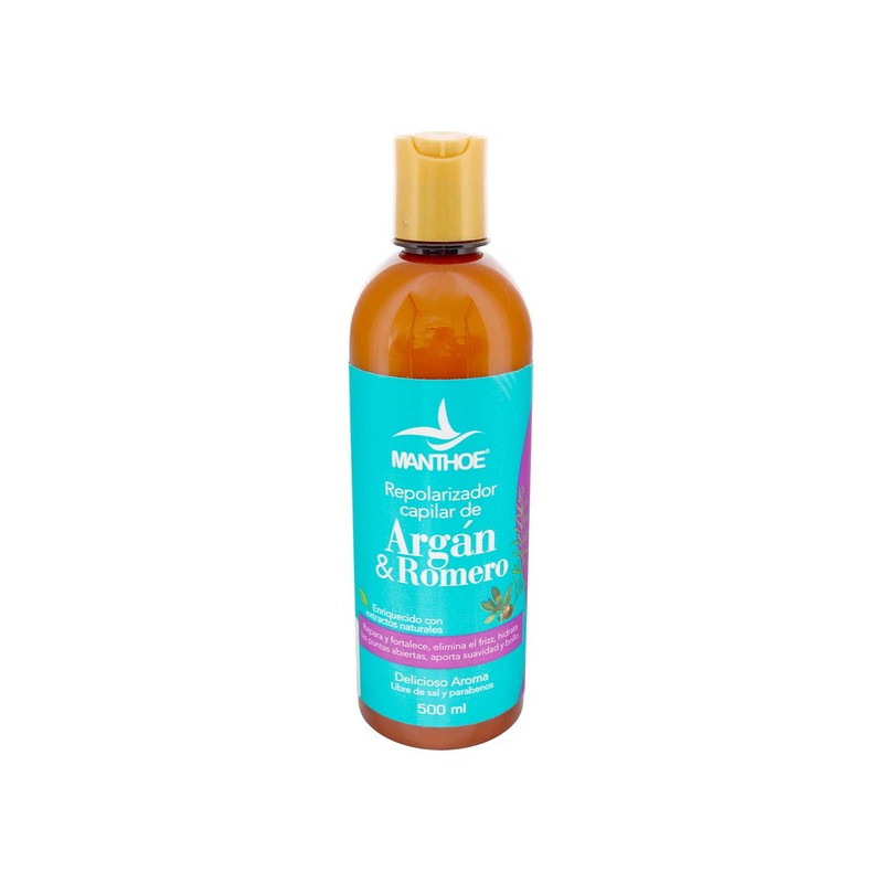 MANTHOE REPOLARIZADOR ARGAN ROMERO 500ML