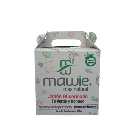 JABON MAWIE TE VERDE ROMERO 100 GR