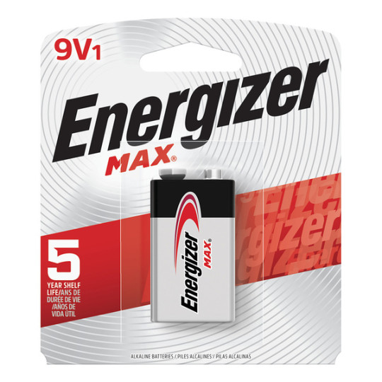 PILA ENERGIZER MAX ALKALINA CUADRADA