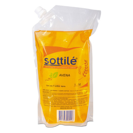 ( ) JAB LIQ.SOTTILE AVENA DOYPAC 1000ML ICOM