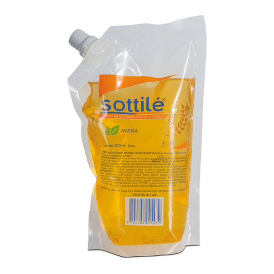 ( ) JAB LIQ.SOTTILE AVENA DOYPAC 500ML ICOM