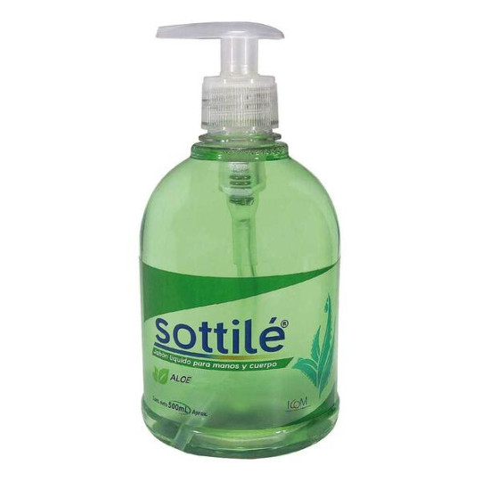 ( ) JAB LIQ.ANTIB. SOTTILE ALOE 500 ML ICOM