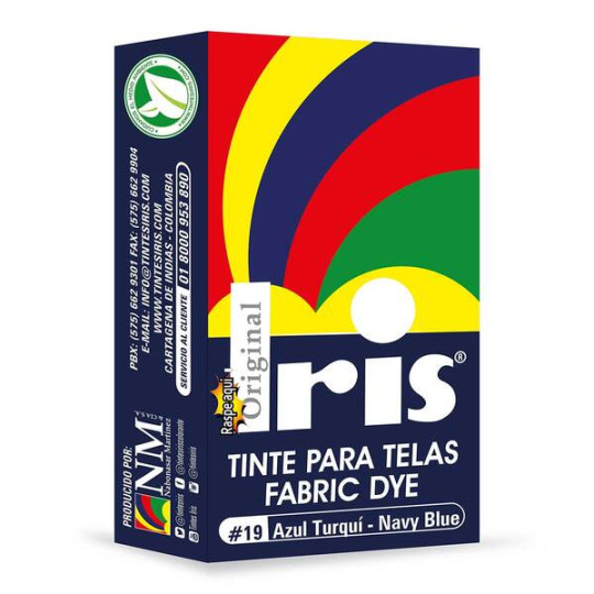 TINTE IRIS 19 AZUL TURQUI 9 GR