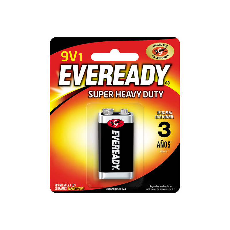 PILA EVEREADY CUADRADA