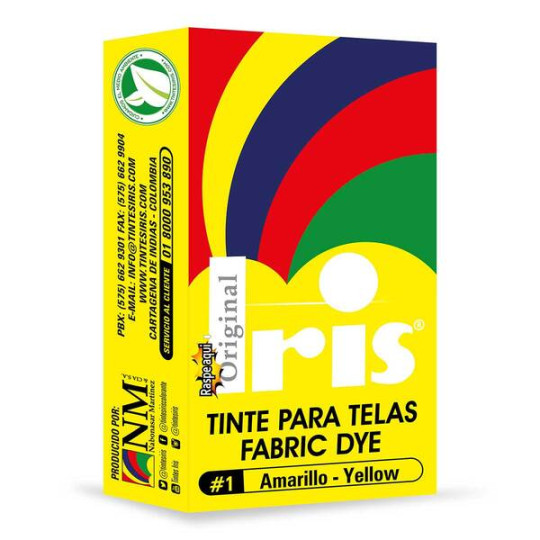 TINTE IRIS 1 AMARILLO 9 GR