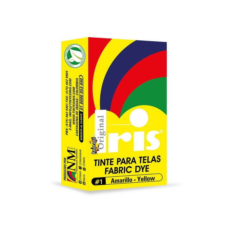 TINTE IRIS 1 AMARILLO 9 GR