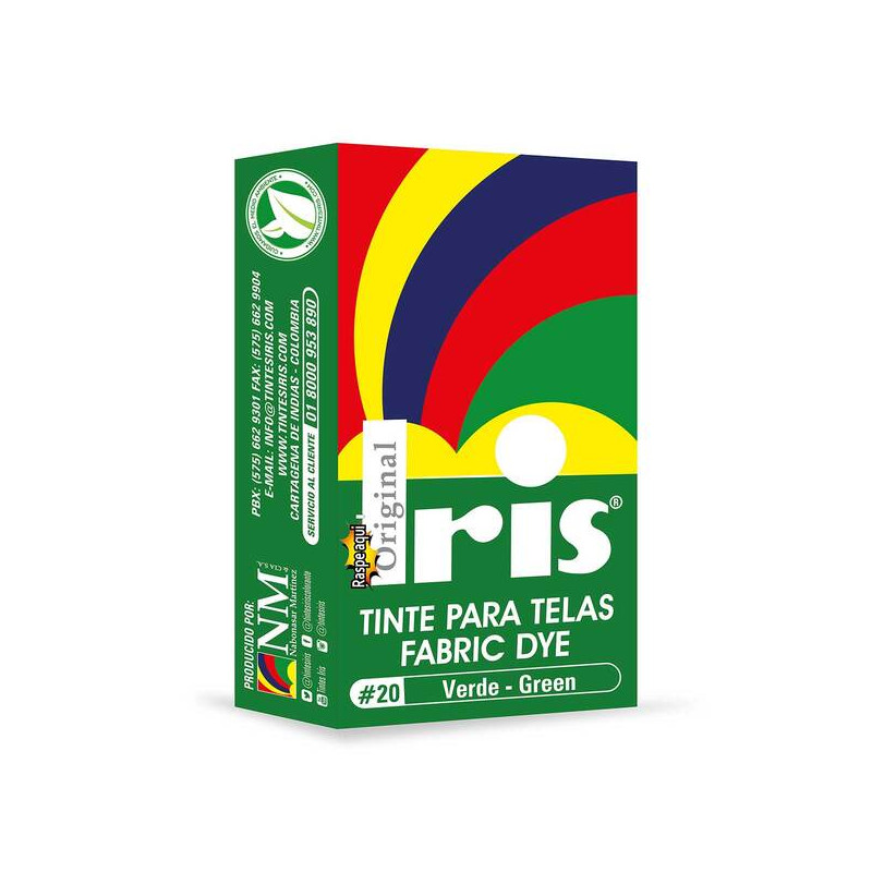 TINTE IRIS 20 VERDE 9 GR